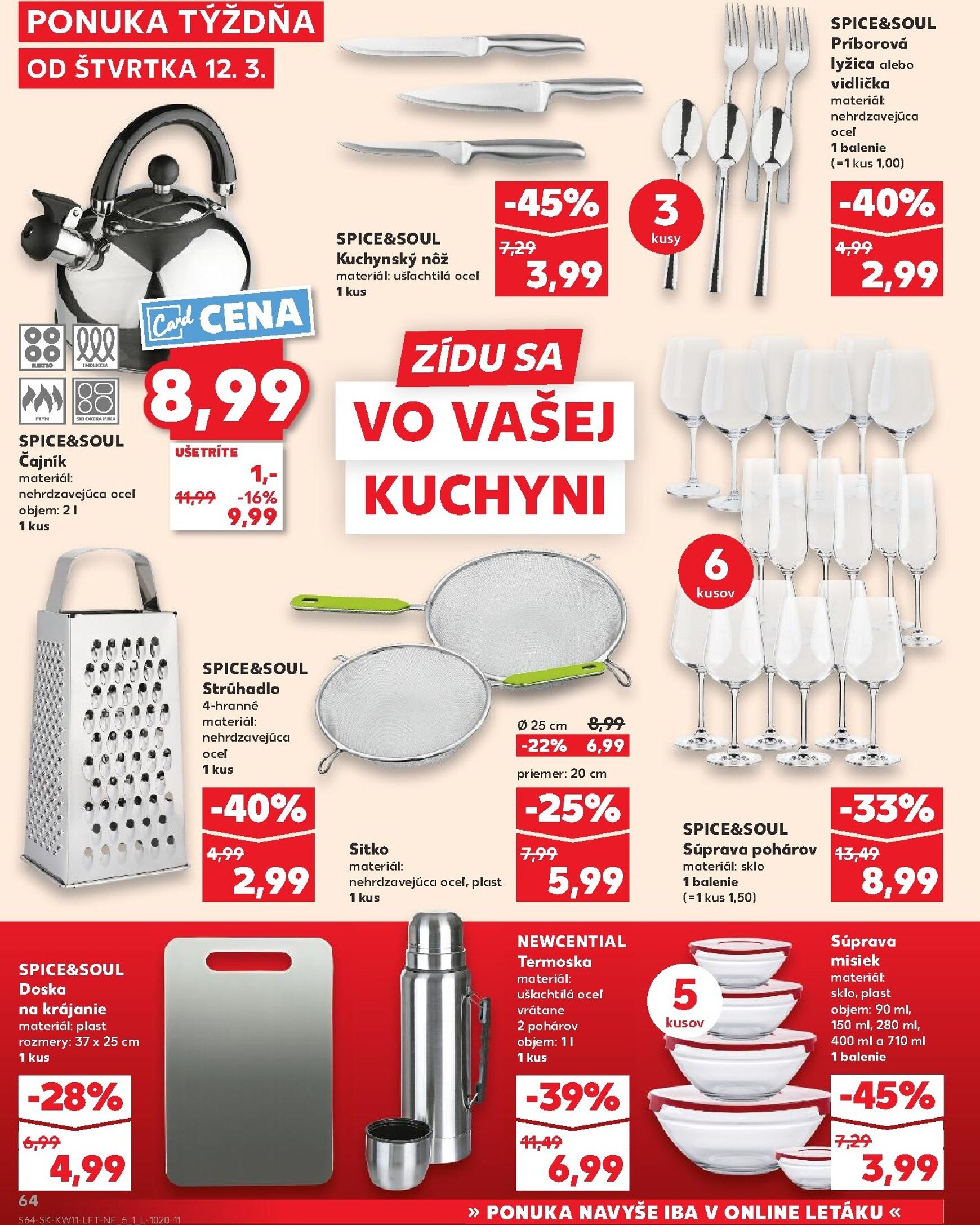 Page 64 of Aktuálny kaufland leták platný od štvrtka 12.03 do 18.03