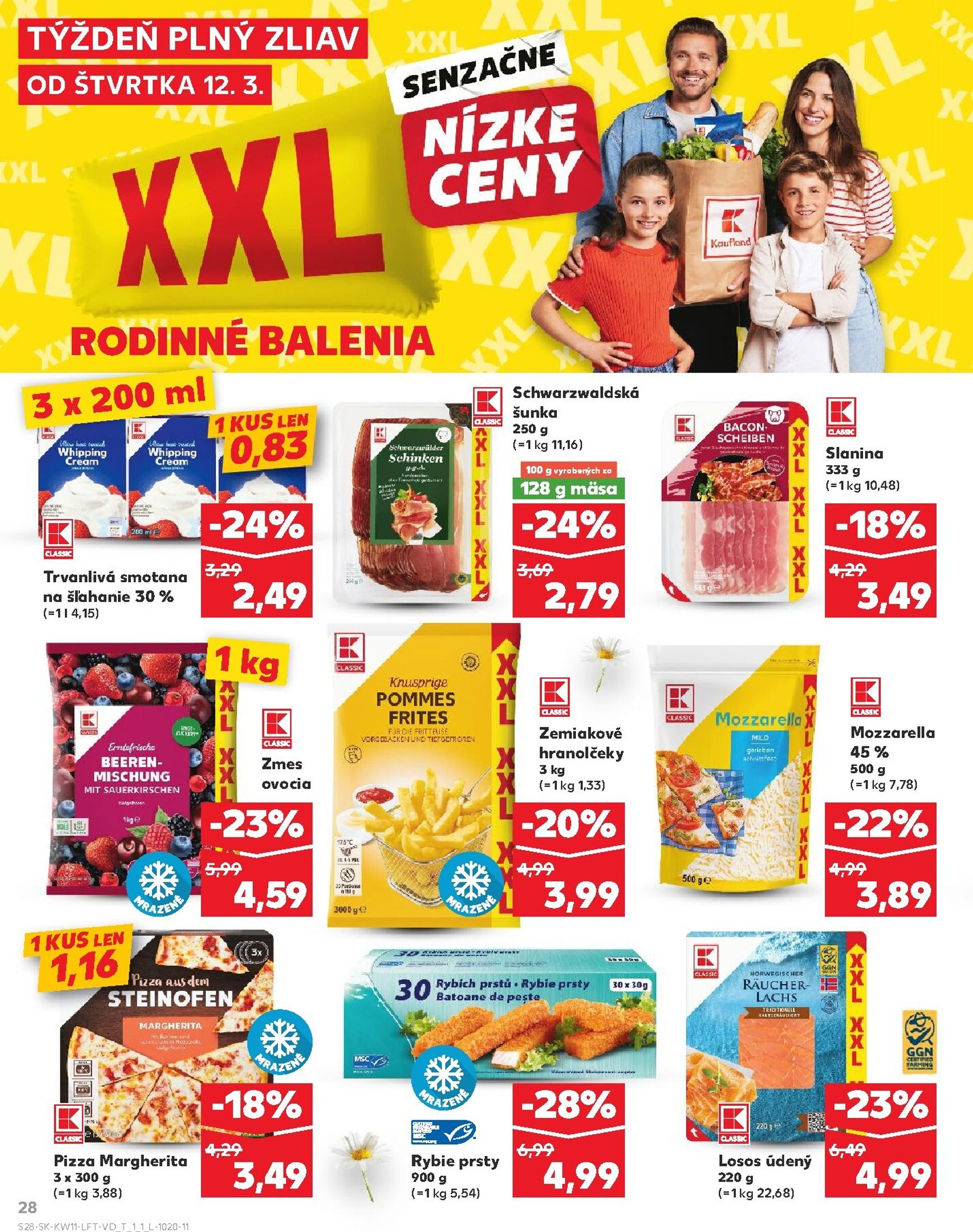Page 28 of Aktuálny kaufland leták platný od štvrtka 12.03 do 18.03