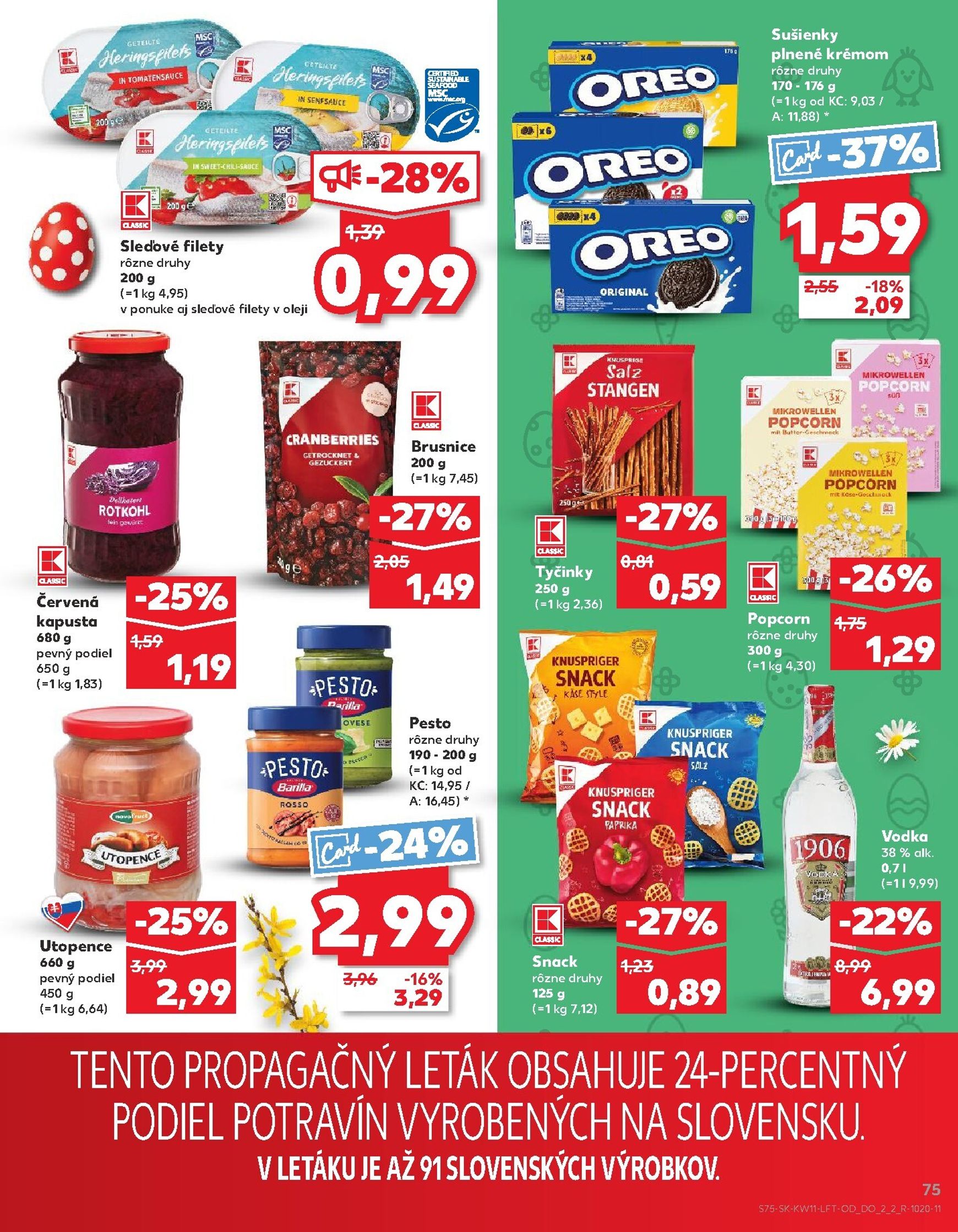 Page 75 of Aktuálny kaufland leták platný od štvrtka 12.03 do 18.03