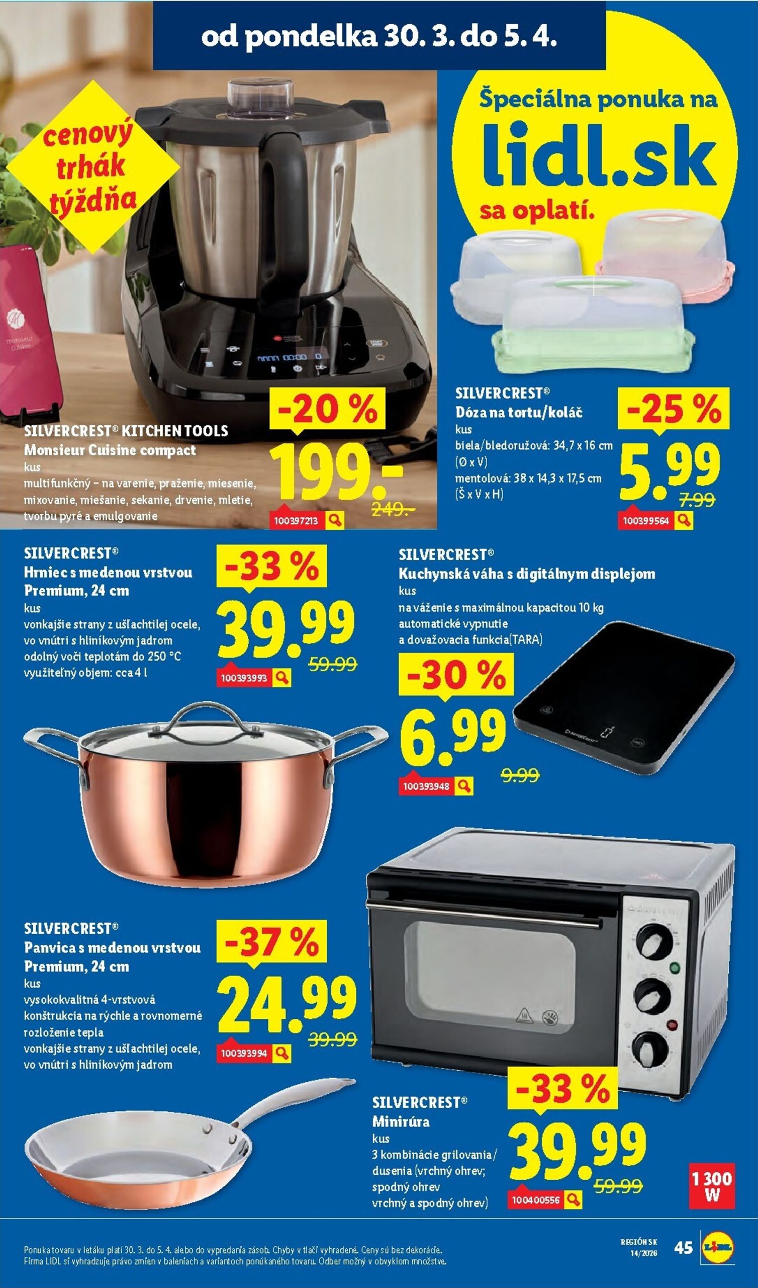 Page 64 of Aktuálny lidl leták platný od pondelka 30.03 do 04.04