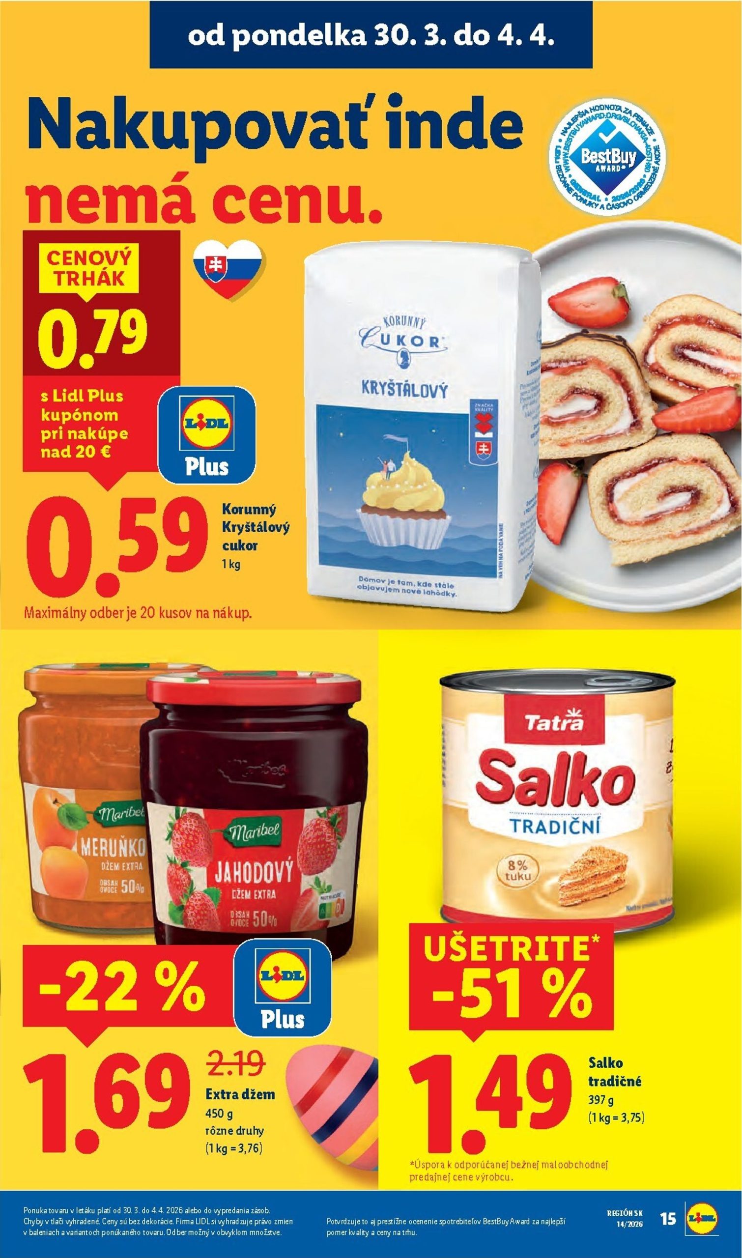 Page 19 of Aktuálny lidl leták platný od pondelka 30.03 do 04.04