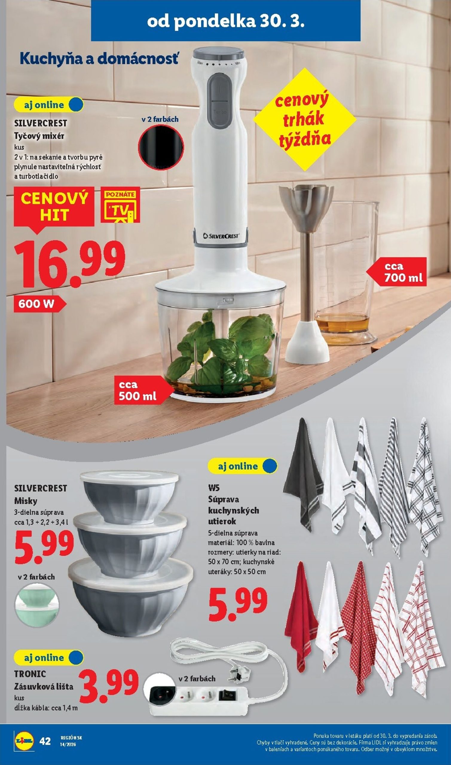 Page 60 of Aktuálny lidl leták platný od pondelka 30.03 do 04.04